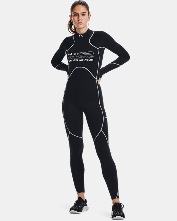 Women's ColdGear® Select Bodysuit, Black, pdpMainDesktop image number 0